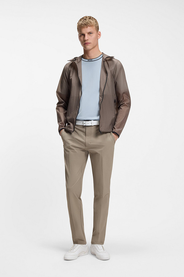 ΜΠΛΟΥΖΑ T-SHIRT BOSS - 460 ΜΠΛΕ